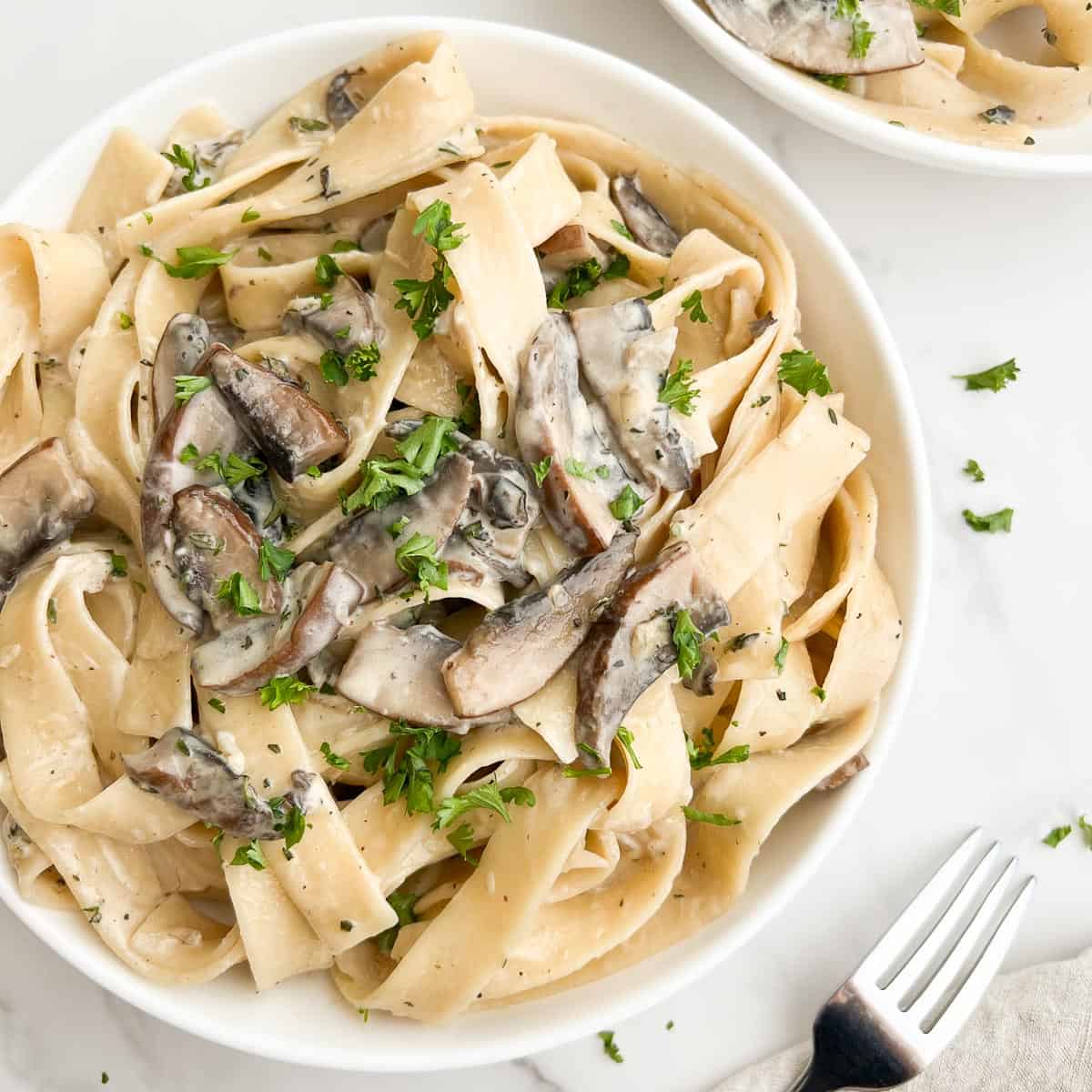 Mushroom Pappardelle