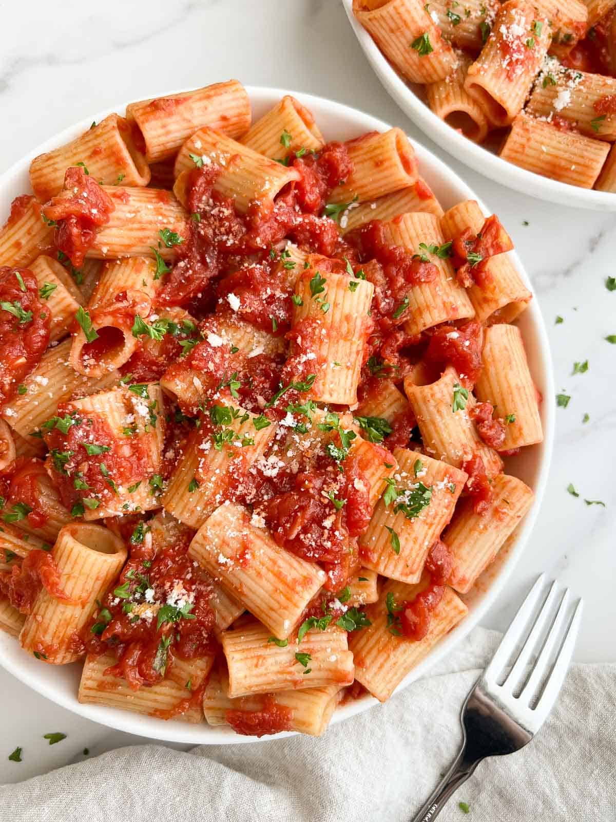 Rigatoni Arrabbiata - Little Nonni