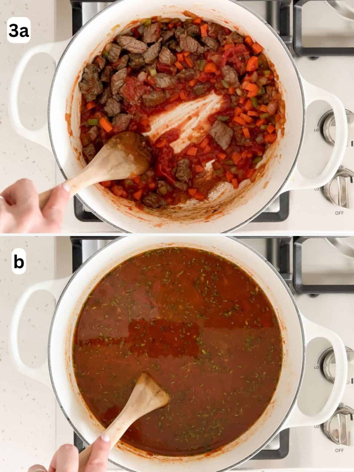 Italian Beef Soup - Little Nonni
